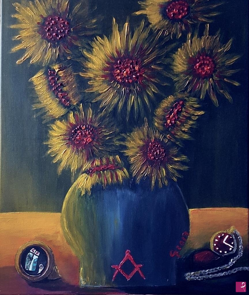quadri in vendita online - Girasoli 