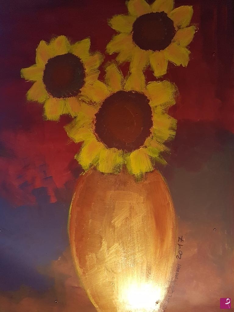 quadri in vendita online - Girasoli