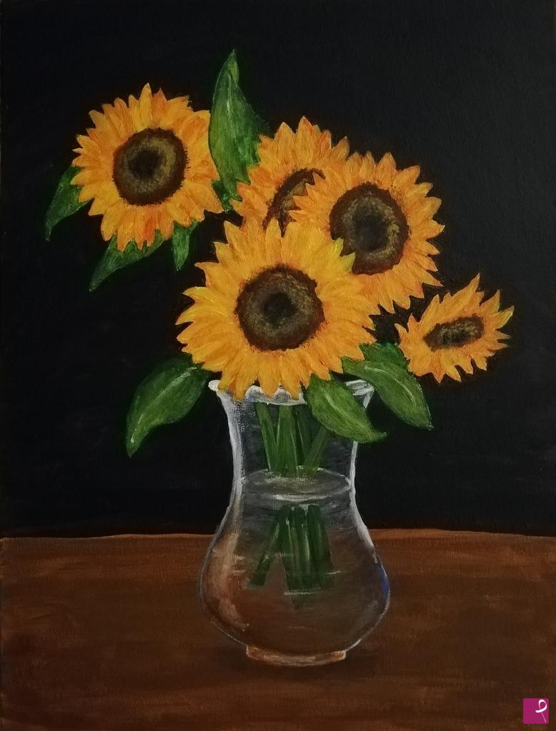 quadri in vendita online - Girasoli