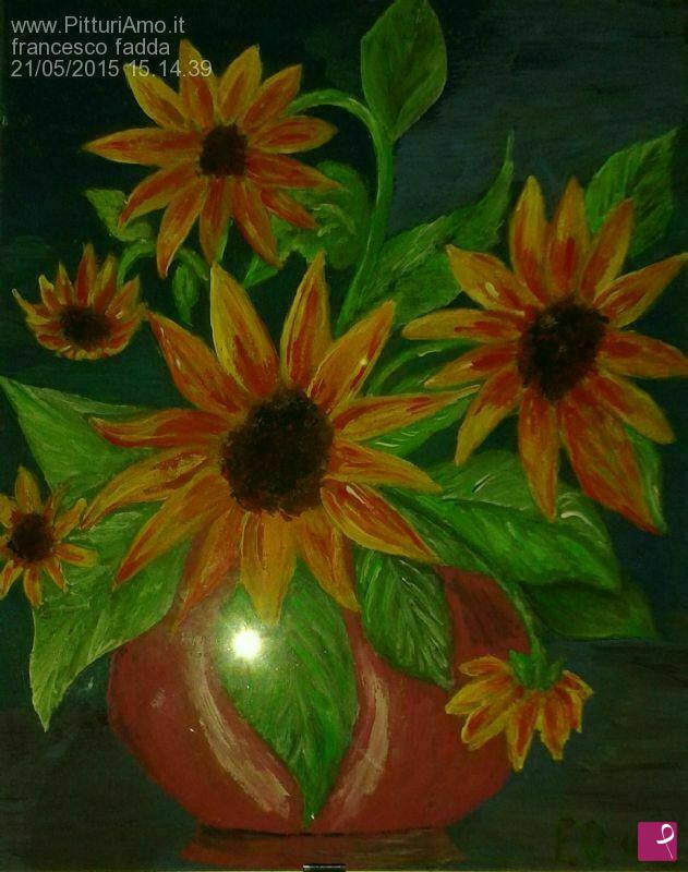 quadri in vendita online - girasoli