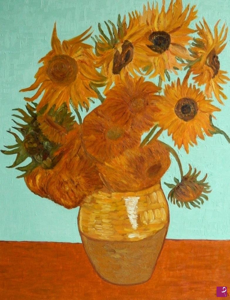 quadri in vendita online - Girasoli