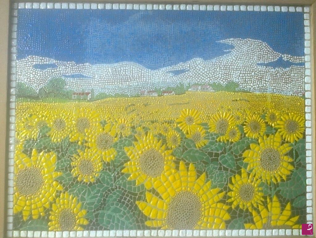 quadri in vendita online - Girasoli
