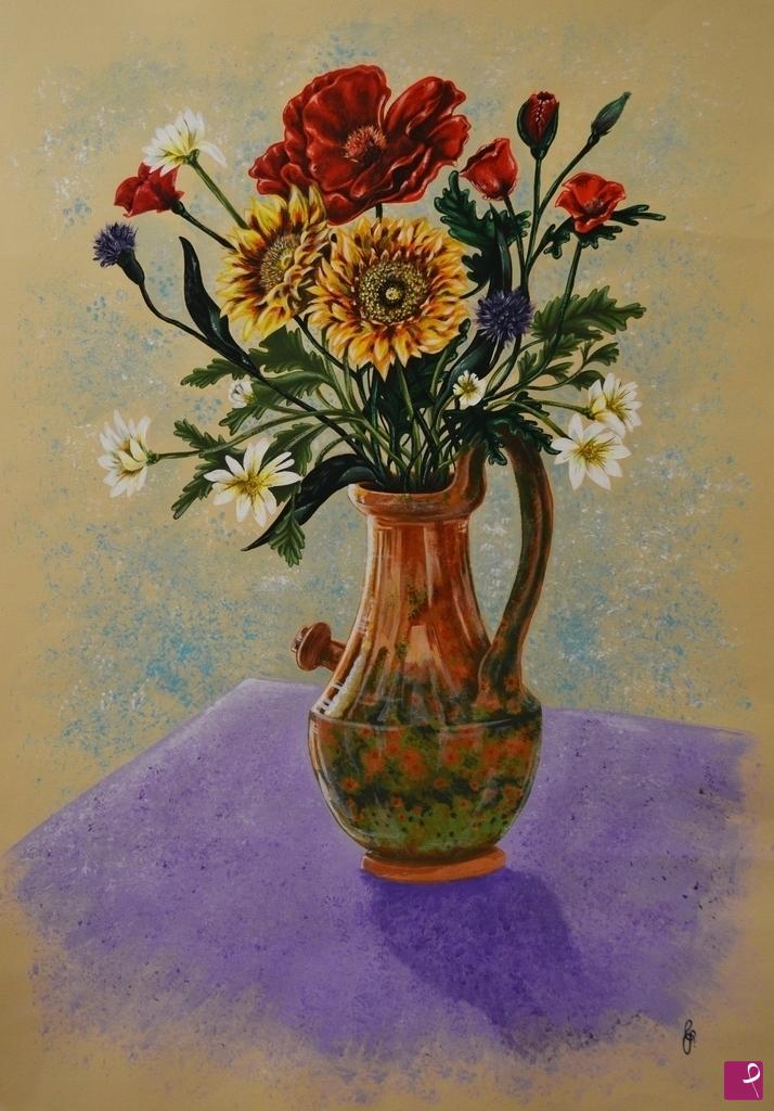 quadri in vendita online - Girasoli