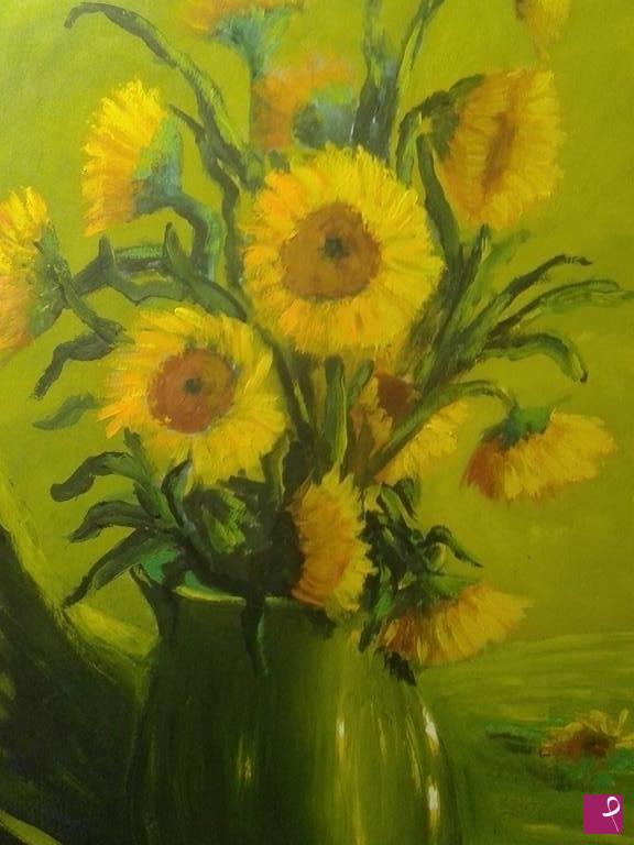 quadri in vendita online - GIRASOLI