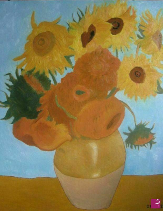 quadri in vendita online - Girasoli di Van Gogh