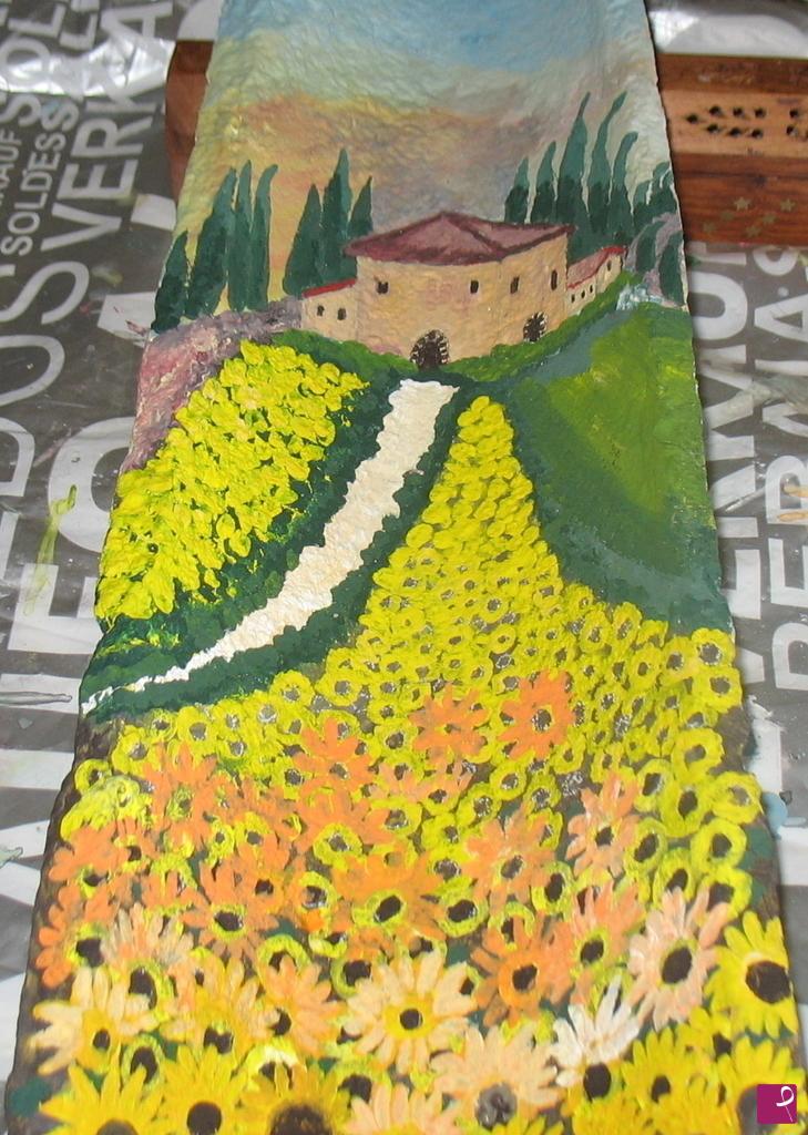 quadri in vendita online - girasoli in toscana