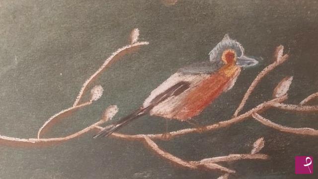 quadri in vendita online - Gli uccelli del paradiso