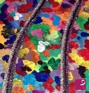 quadri in vendita online - Glitter line 