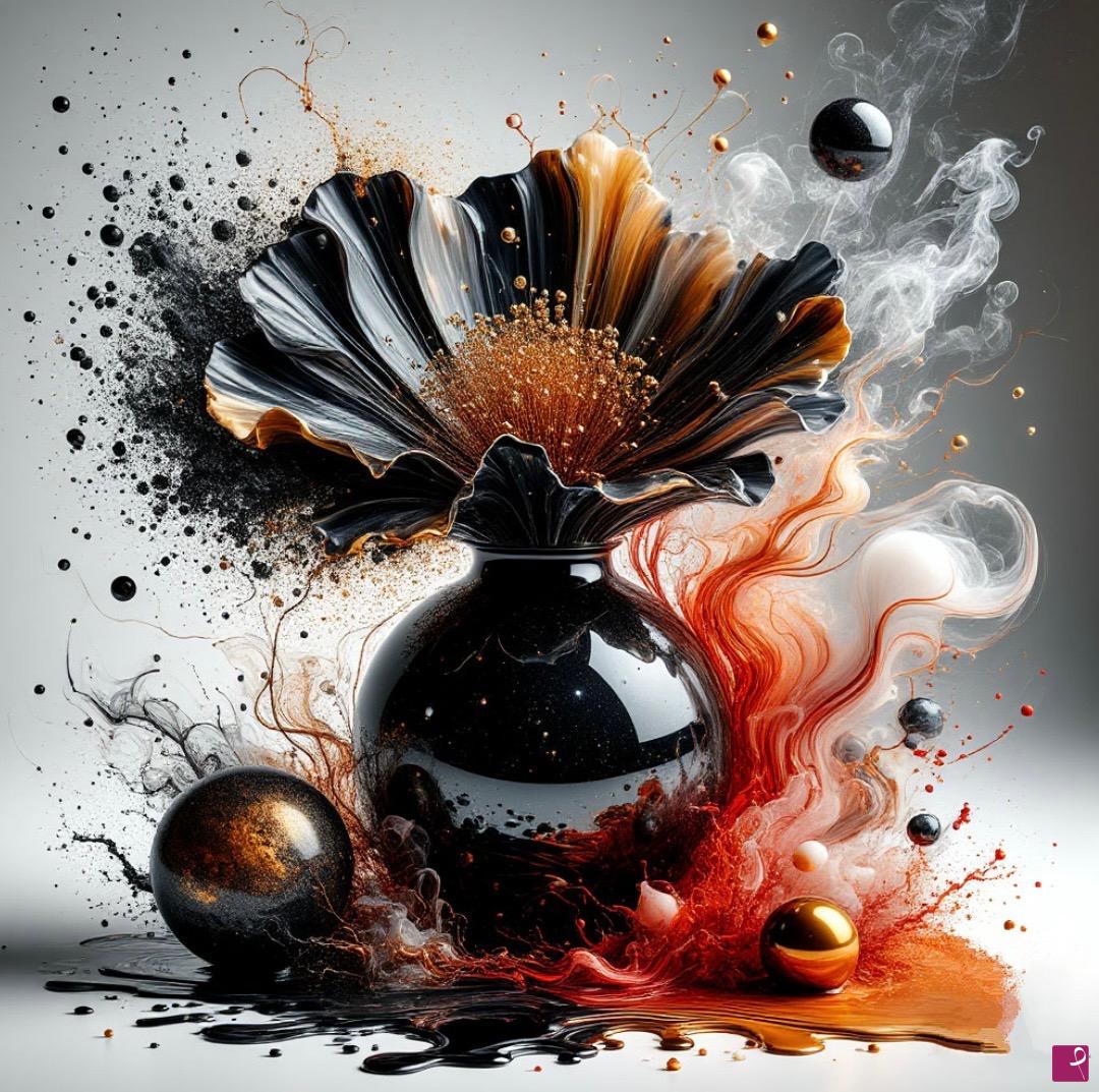 quadri in vendita online - Globe flower