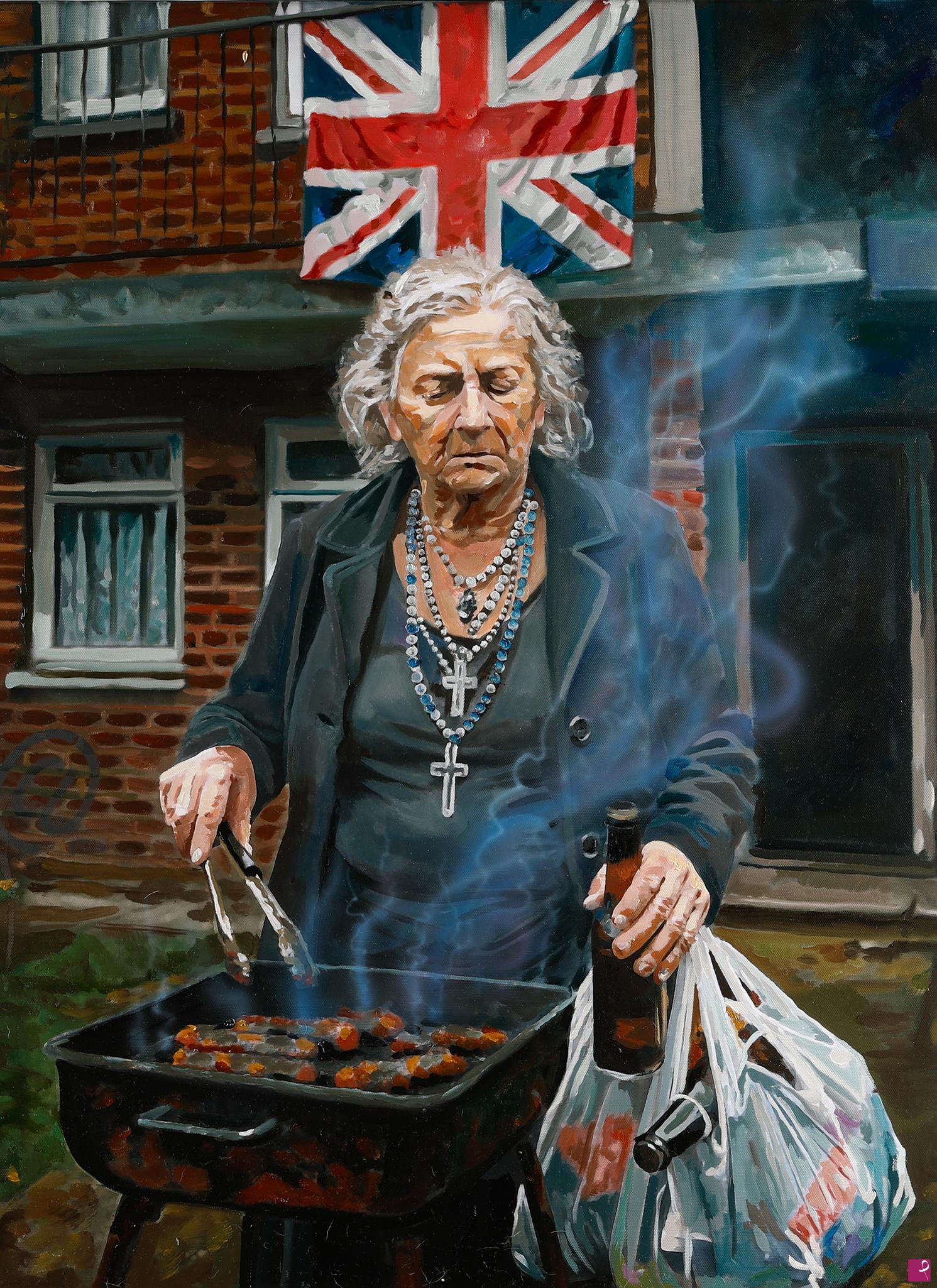 quadri in vendita online - God save the grill