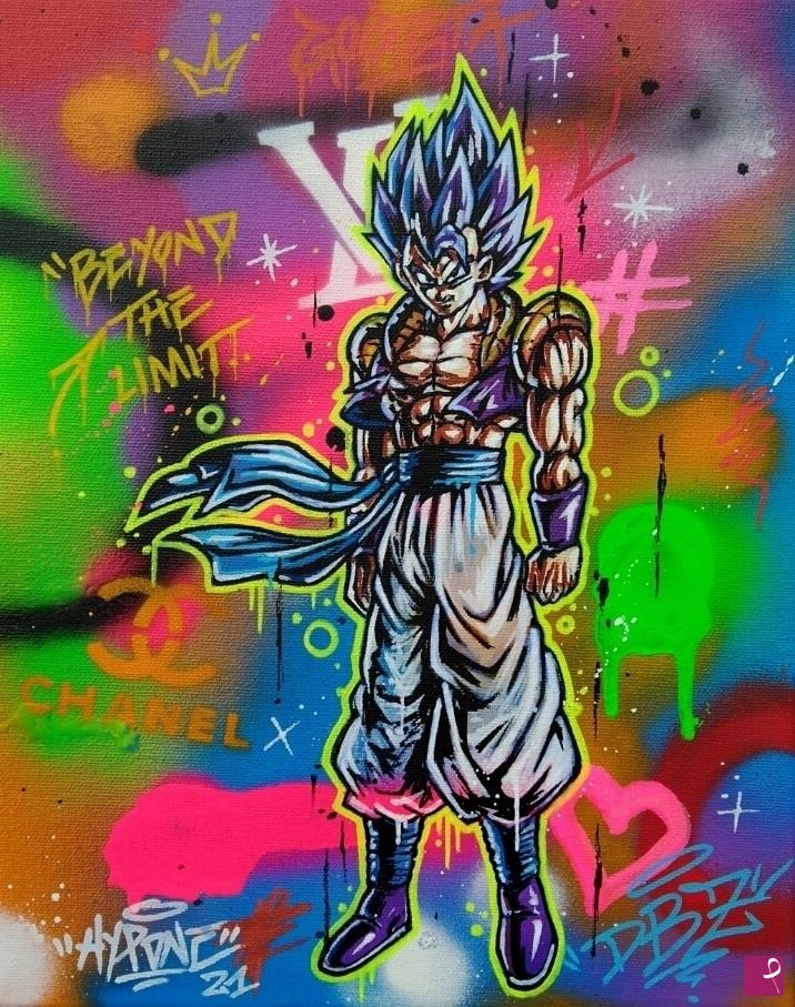 quadri in vendita online - Gogeta - Beyond the limit