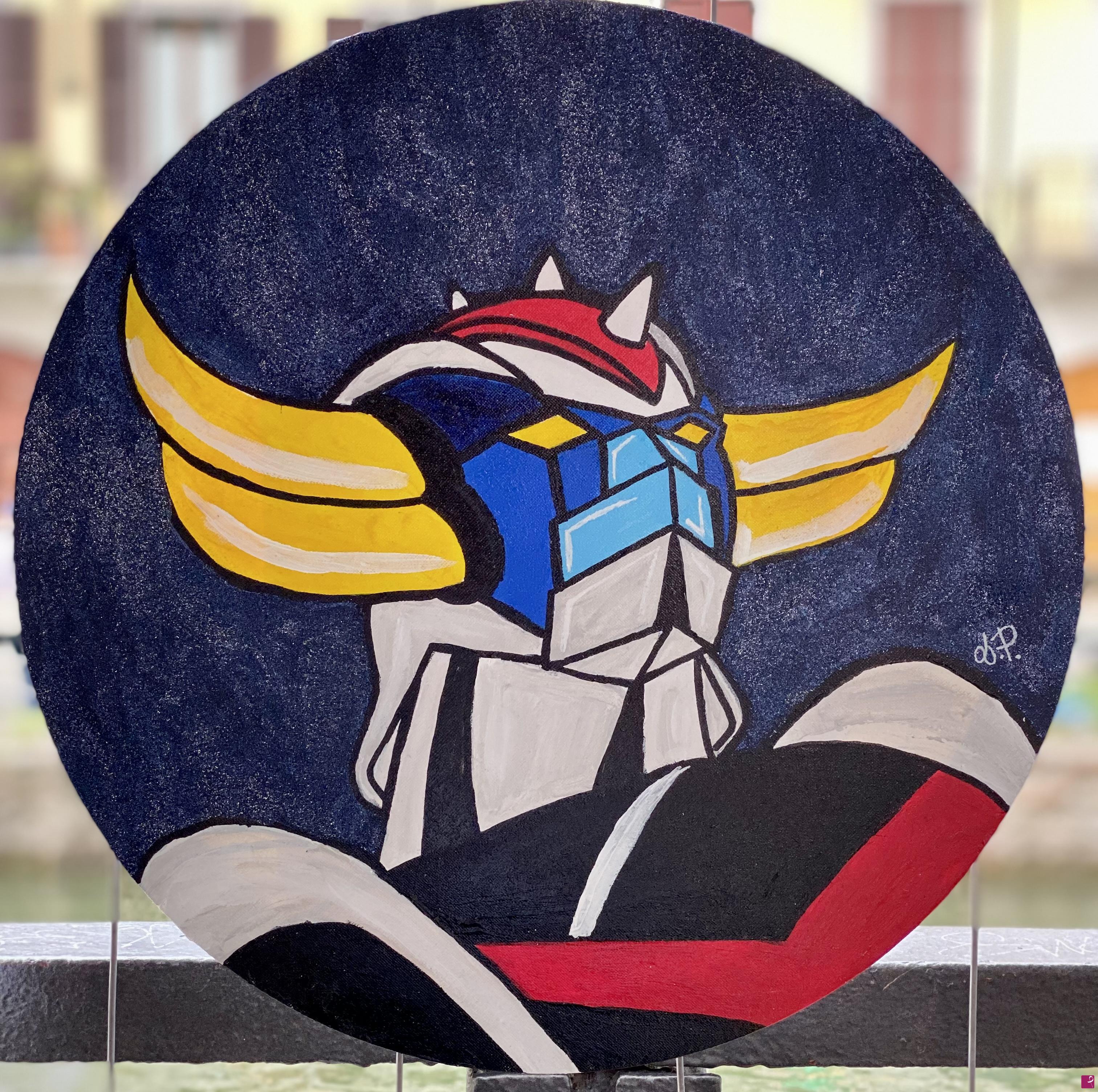 quadri in vendita online - Goldrake pop