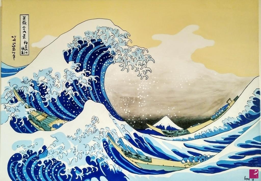 quadri in vendita online - " Grande onda di Kanagawa " 