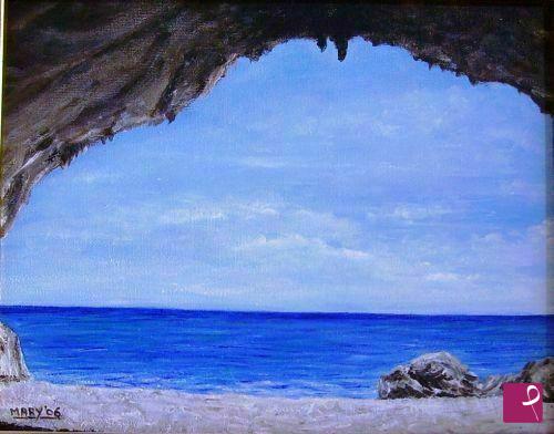 quadri in vendita online - grotta cala luna
