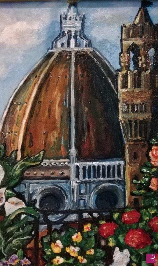 quadri in vendita online - Guardando  Firenze 