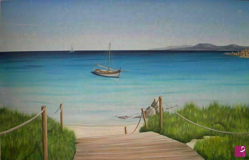 quadri in vendita online - guardando il mare