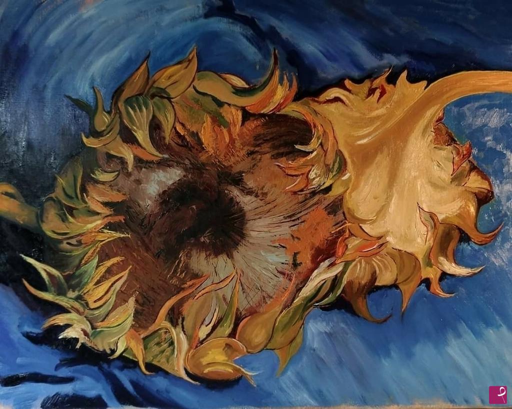 quadri in vendita online - Guardando Van Gogh