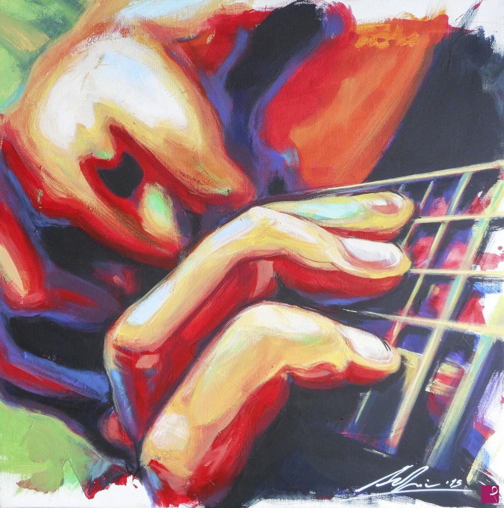 quadri in vendita online - "Guitar"