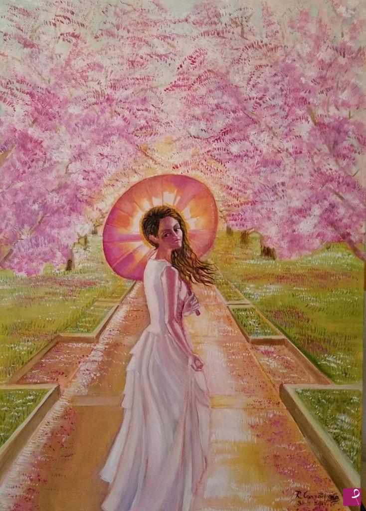 quadri in vendita online - " Hanami" 