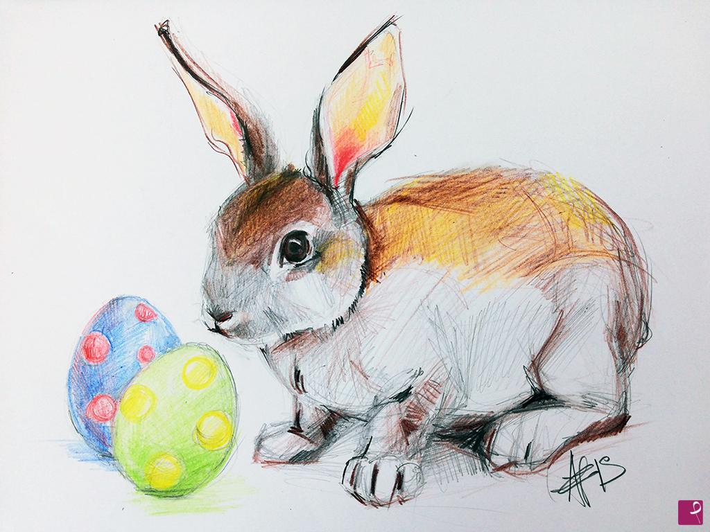 quadri in vendita online - Happy Easter