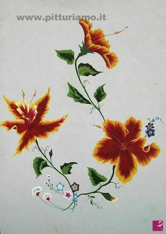 quadri in vendita online - hibiscus