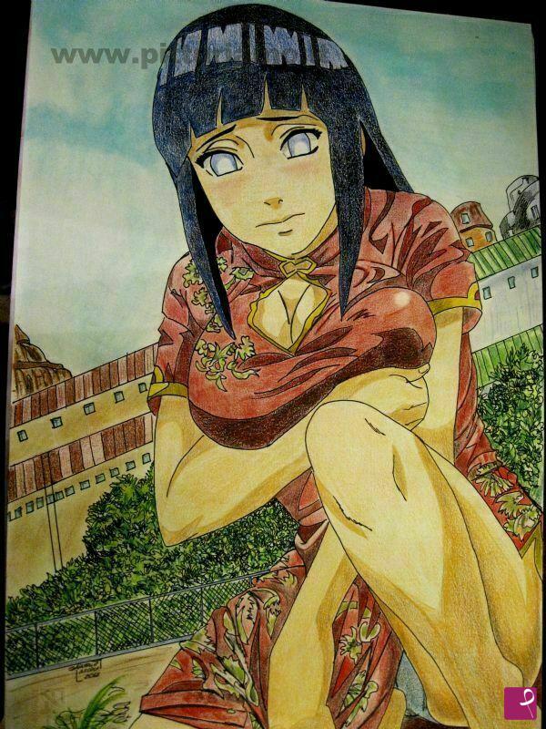quadri in vendita online - Hinata (naruto) 2