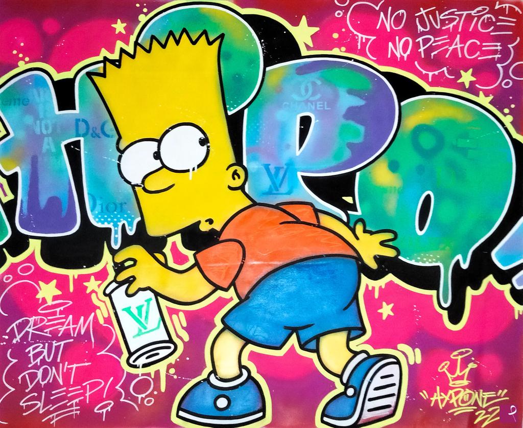 quadri in vendita online - Hipo X Bart - Dream but don't sleep 