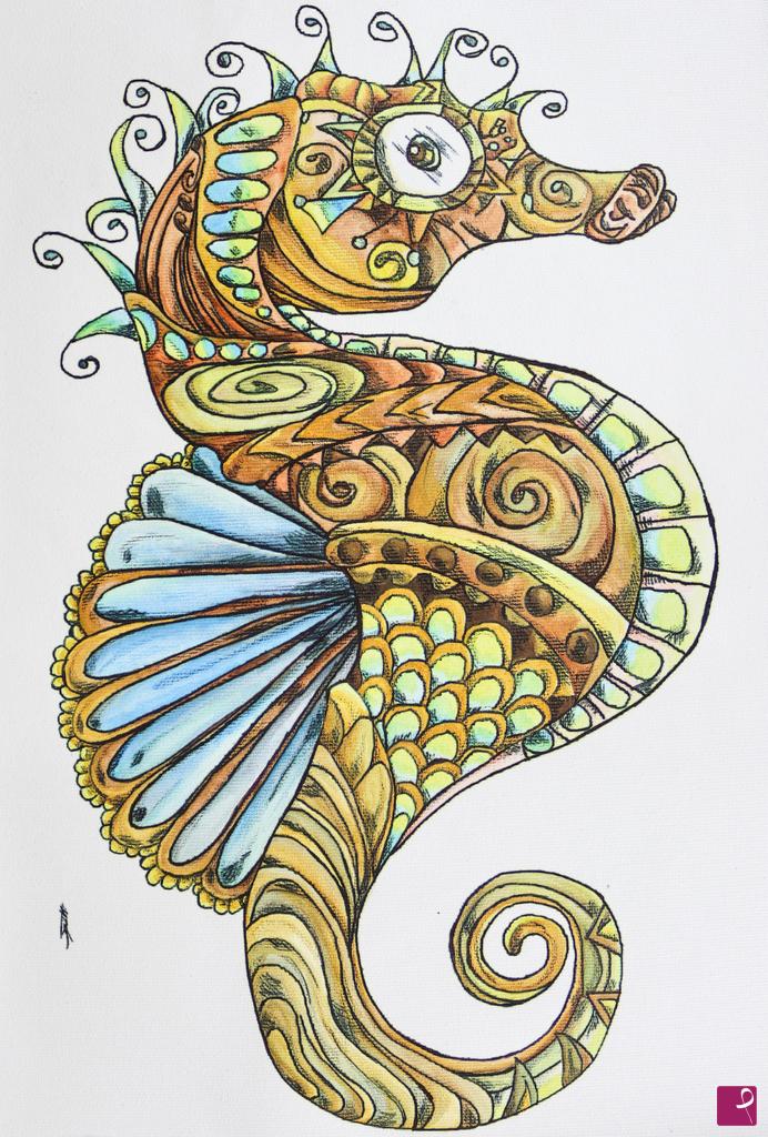 quadri in vendita online - HIPPOCAMPUS .19