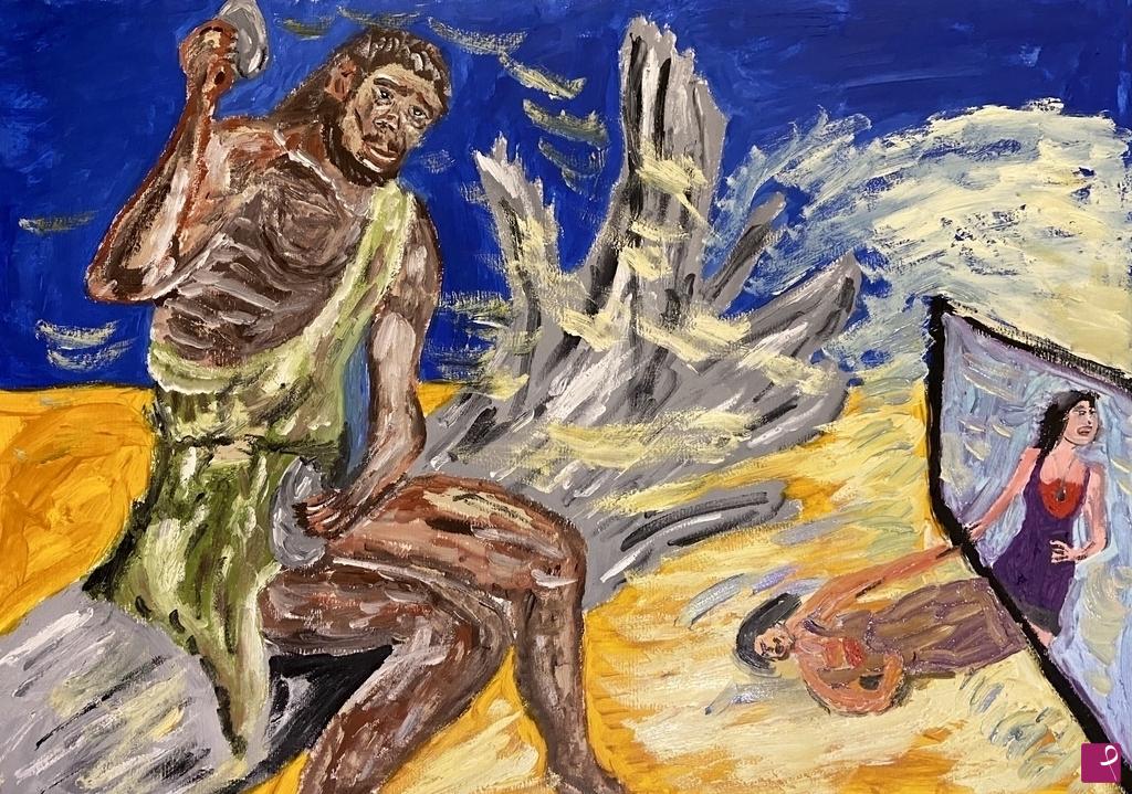 quadri in vendita online - Homo Erectus