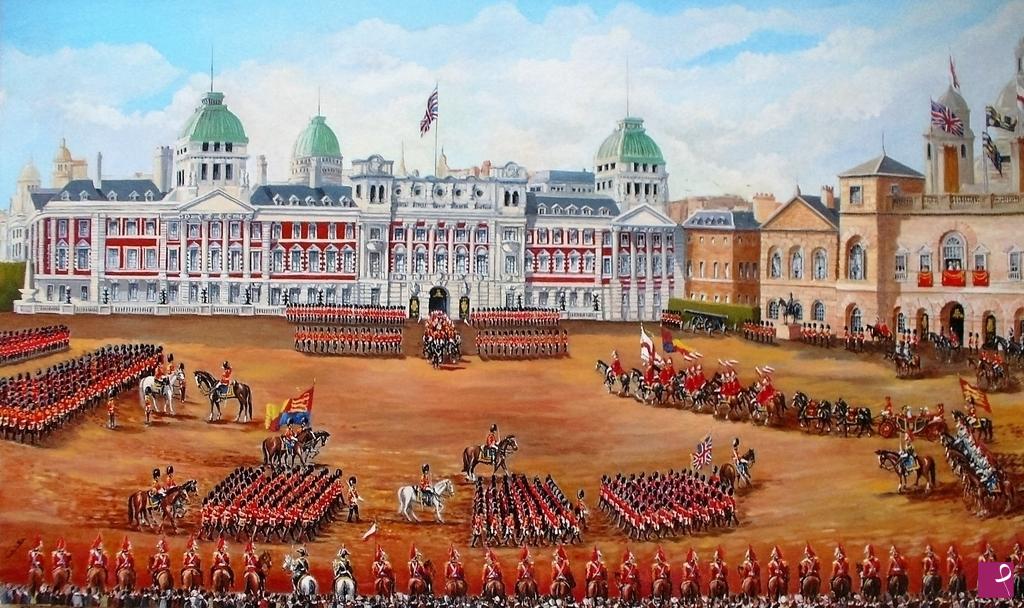 quadri in vendita online - Horse Guard Parade