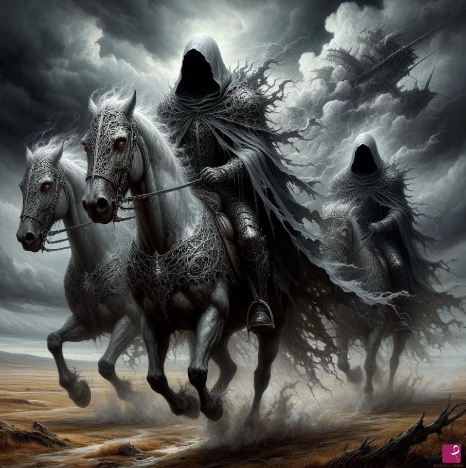 quadri in vendita online - Horsemen