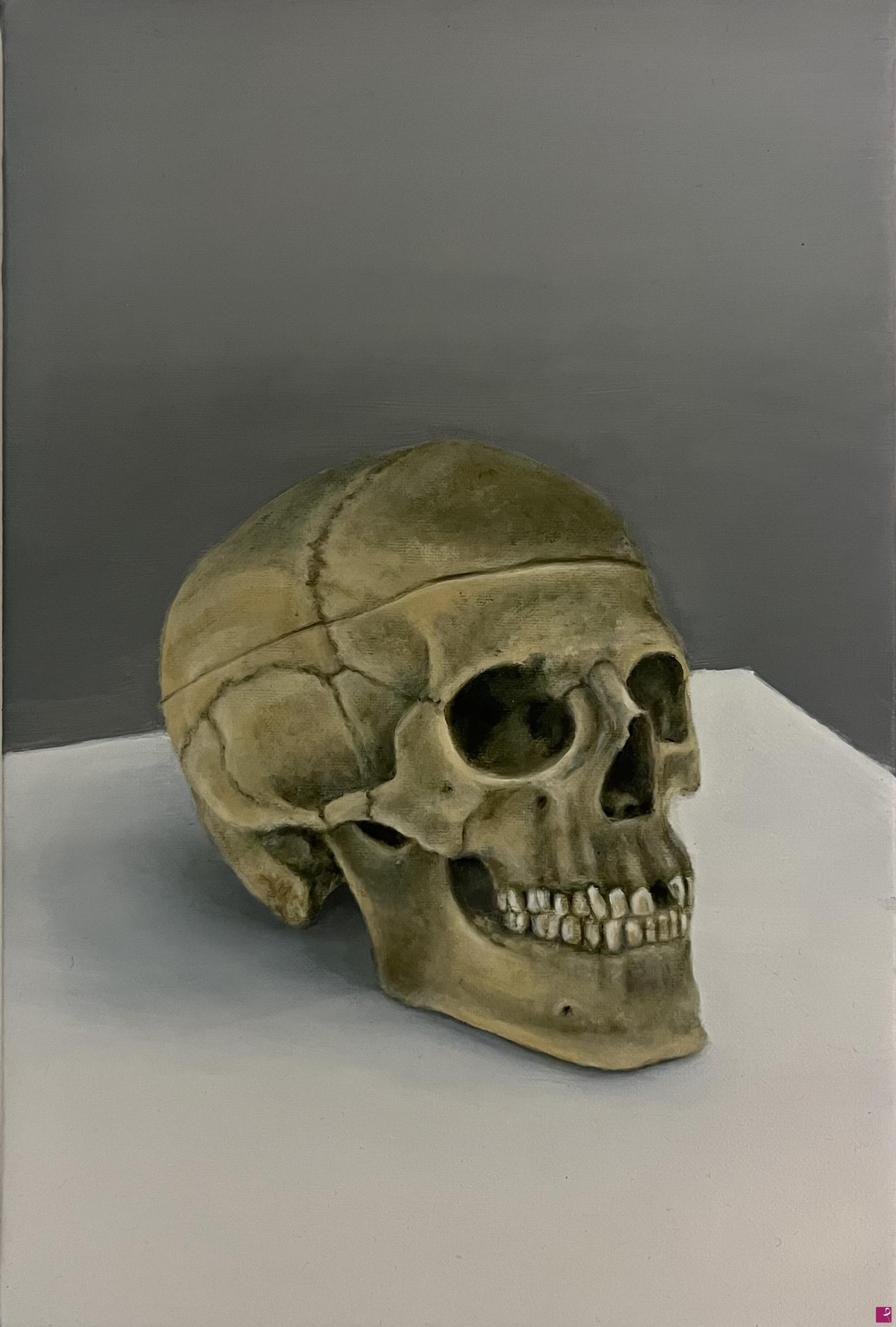 quadri in vendita online - Human Skull