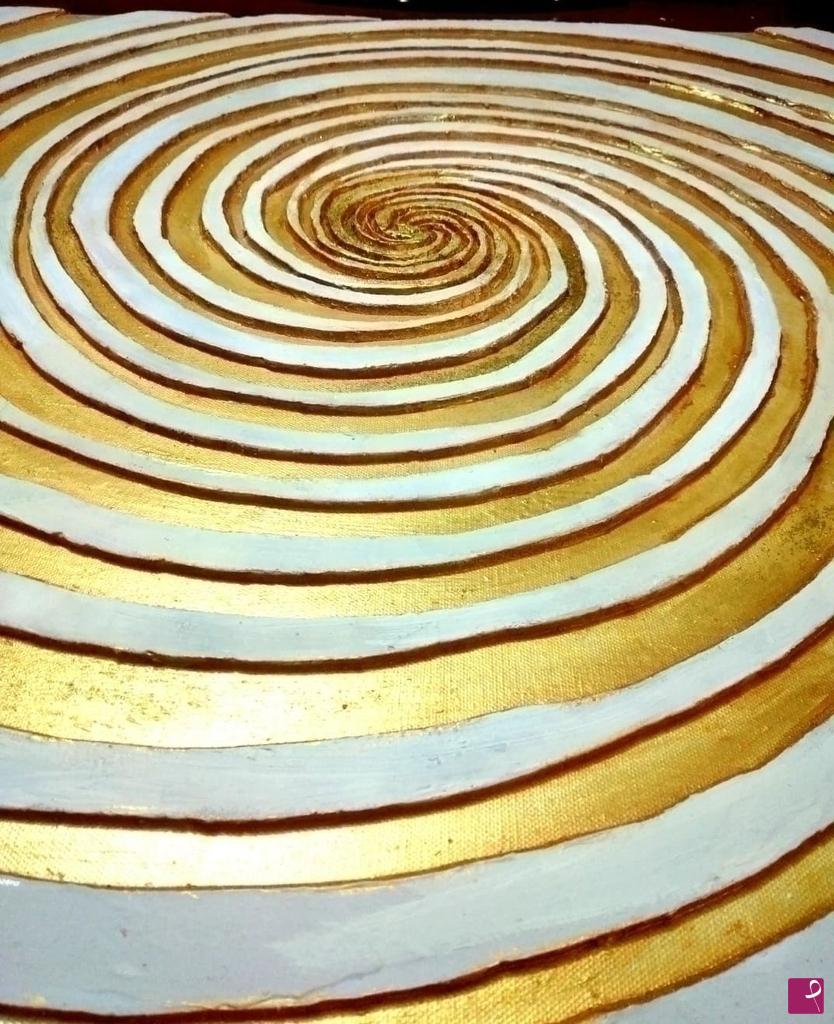 quadri in vendita online - Hypnotic Gold