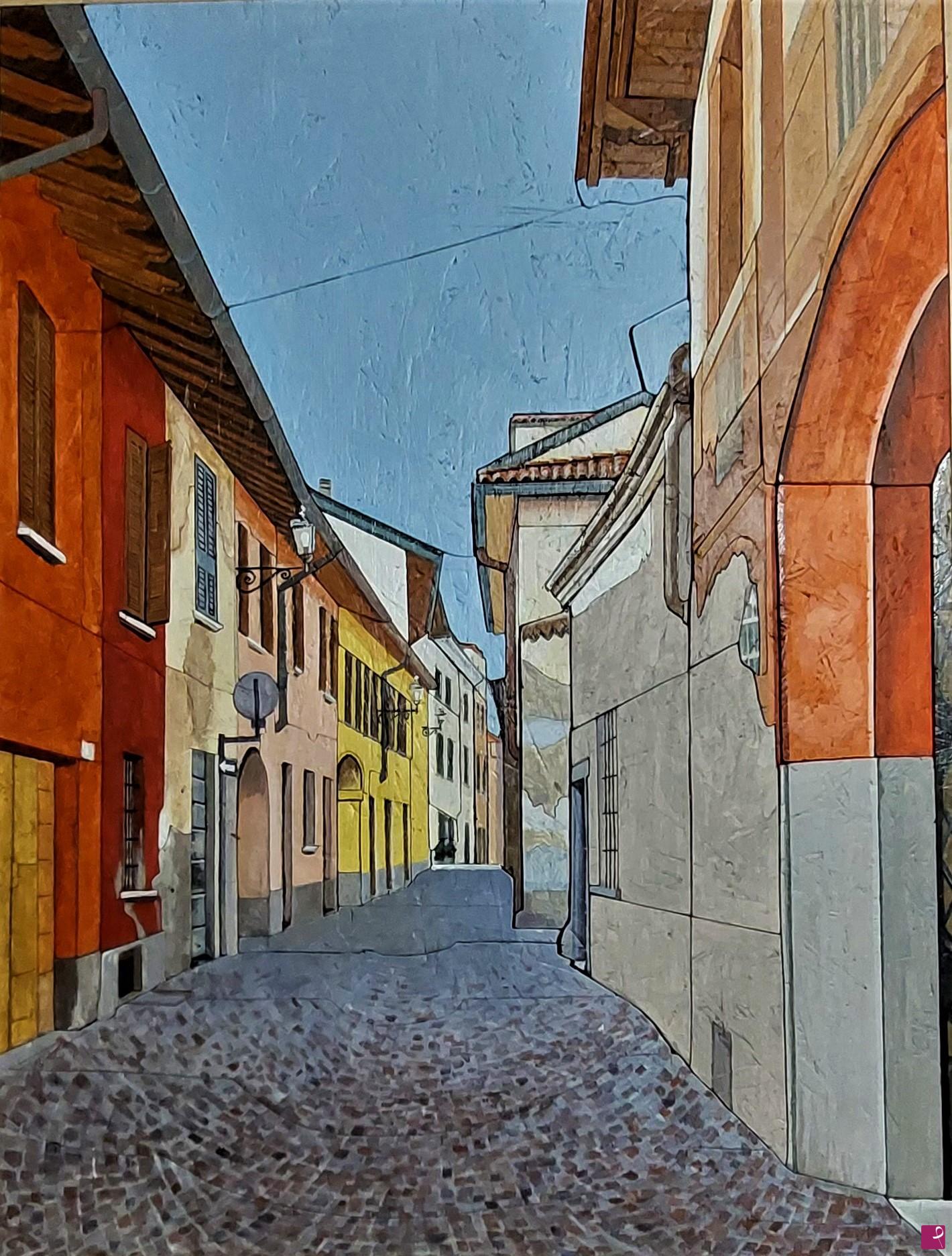quadri in vendita online - I colori di via Crispi