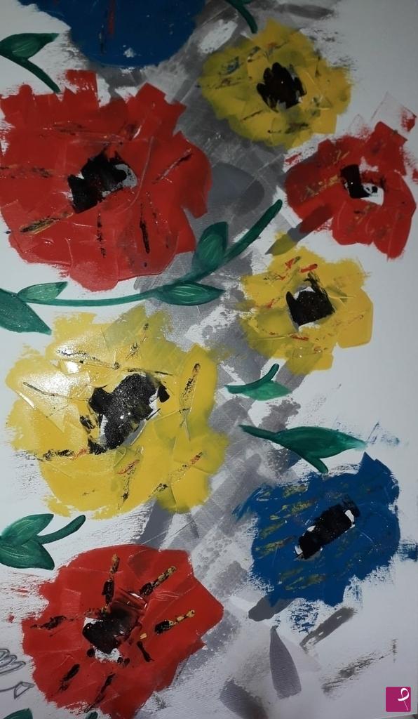 quadri in vendita online - I fiori a colori