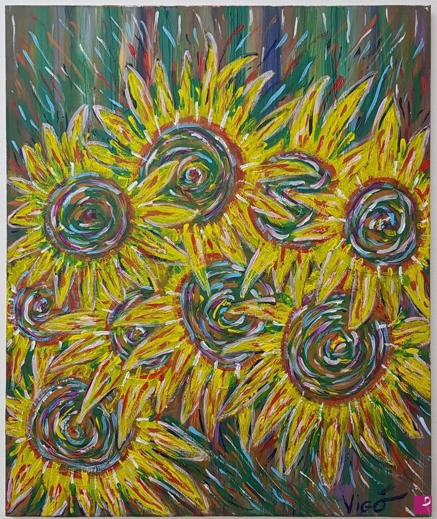 quadri in vendita online - I Girasoli 