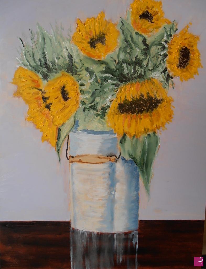 quadri in vendita online - i girasoli II