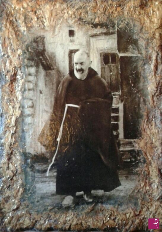quadri in vendita online - I mille volti di Padre Pio