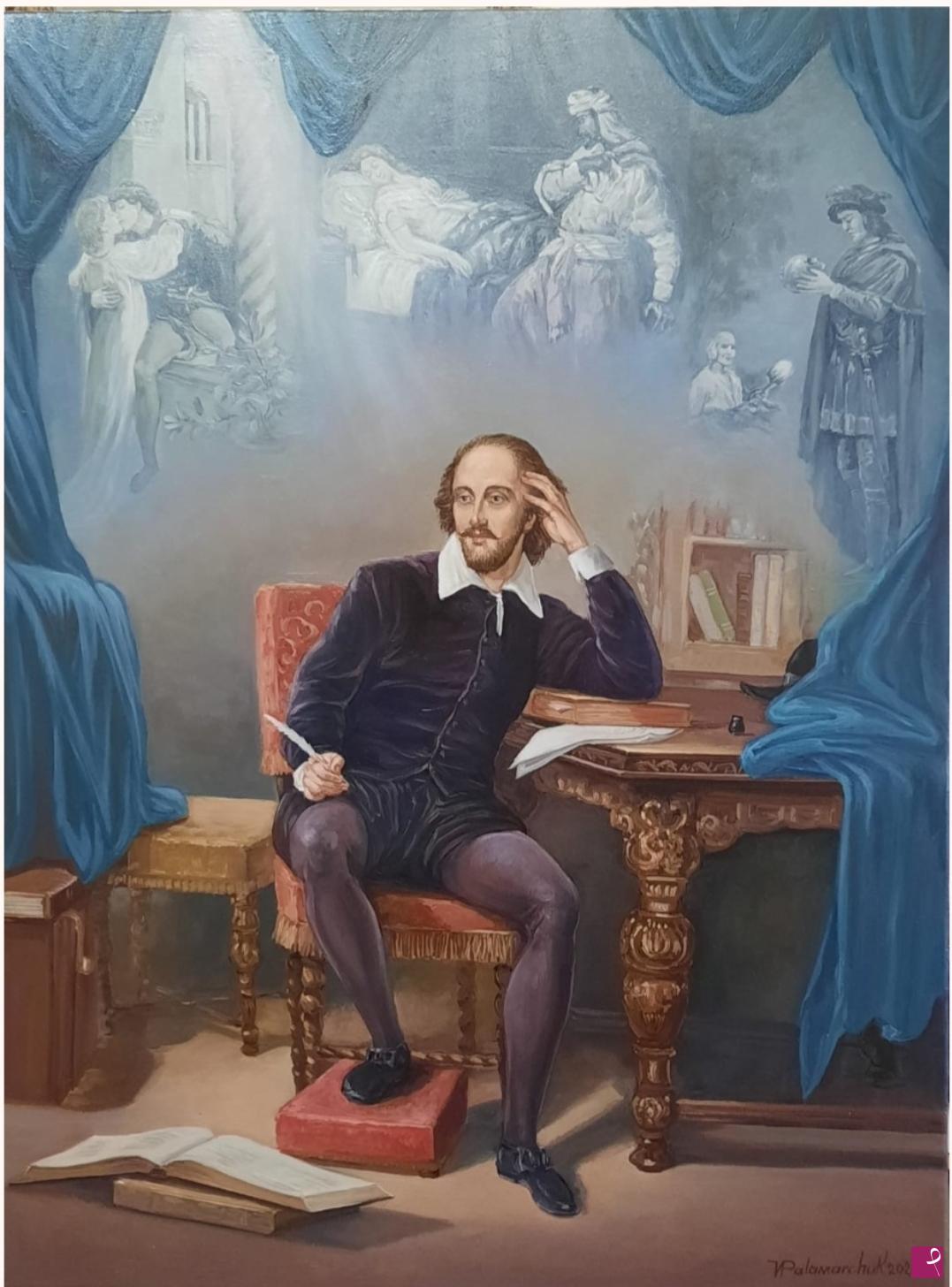 quadri in vendita online - I pensieri di Shakespeare. 