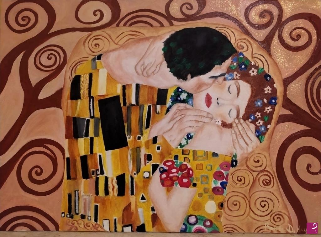 quadri in vendita online - IL BACIO 