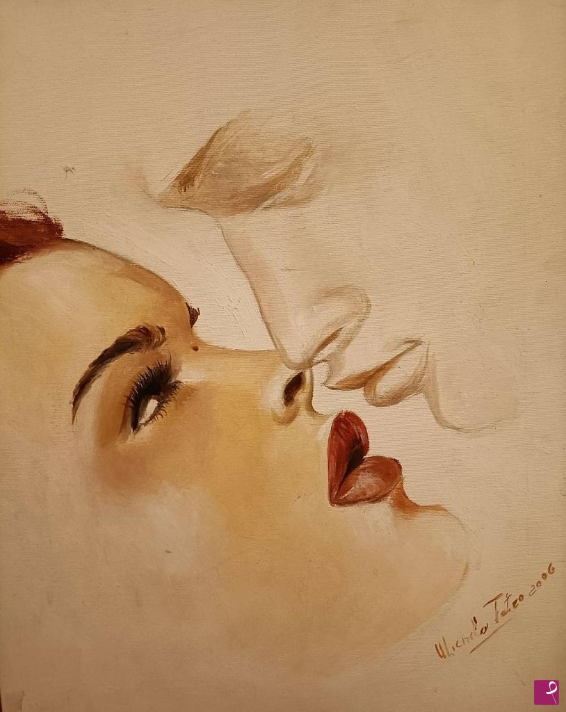 quadri in vendita online - il bacio