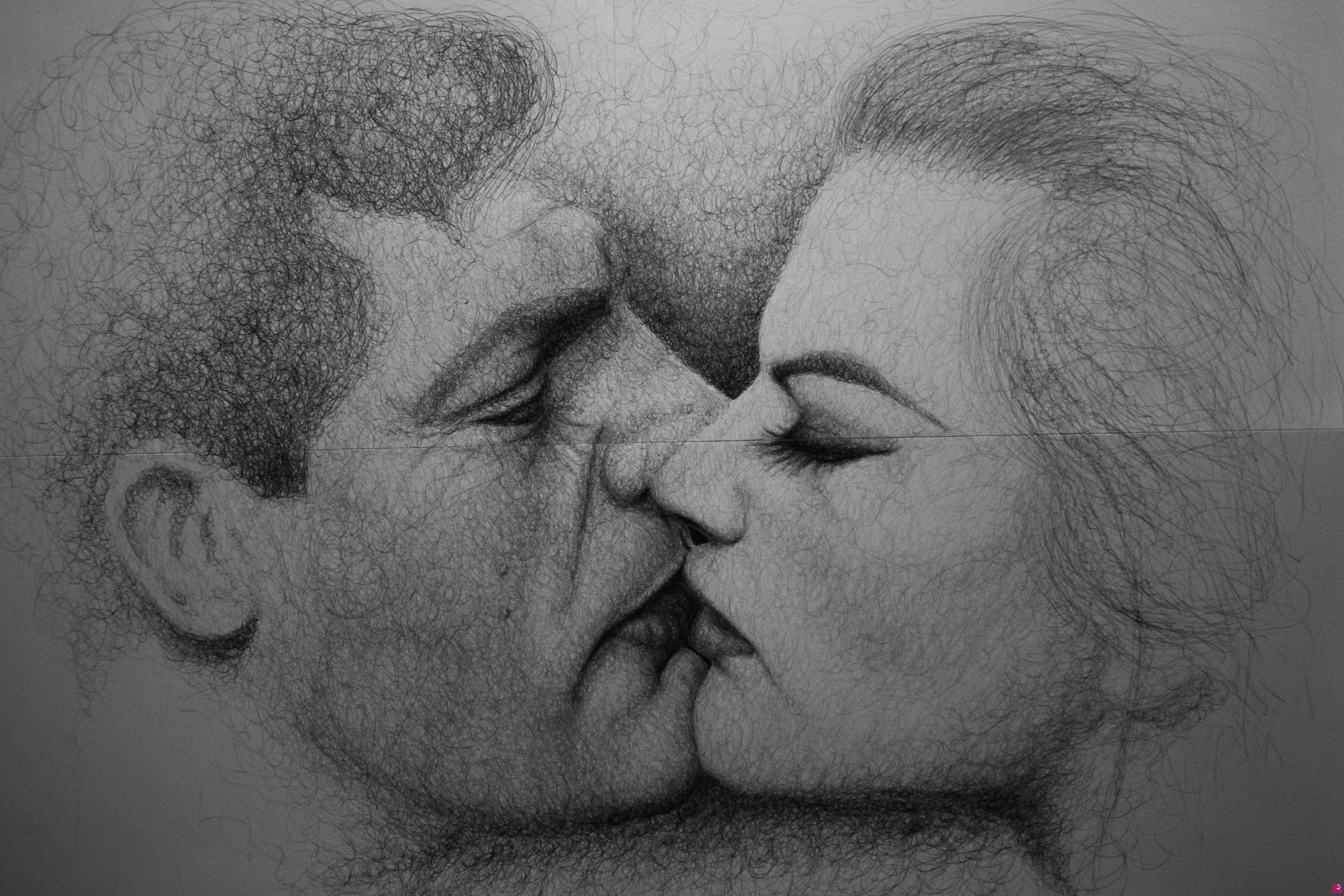 quadri in vendita online - il bacio