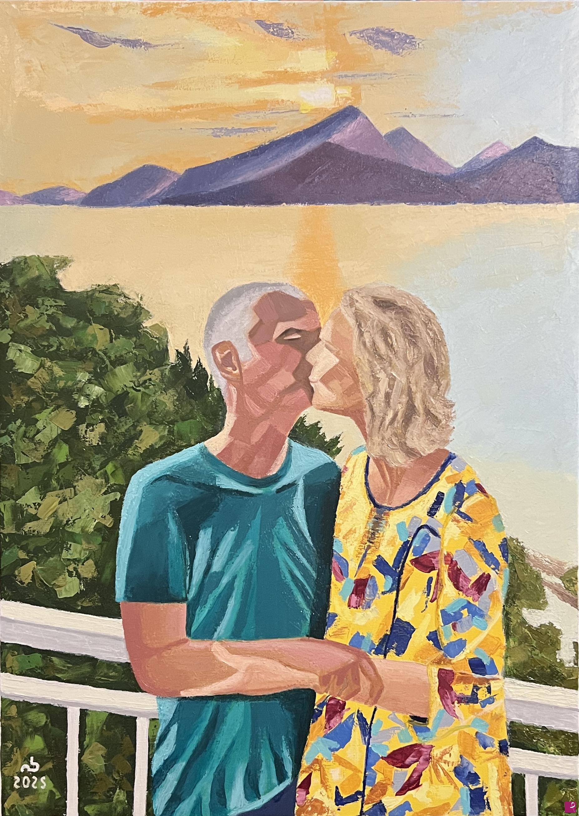 quadri in vendita online - Il bacio