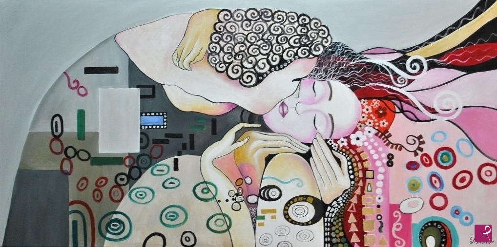 quadri in vendita online - IL BACIO