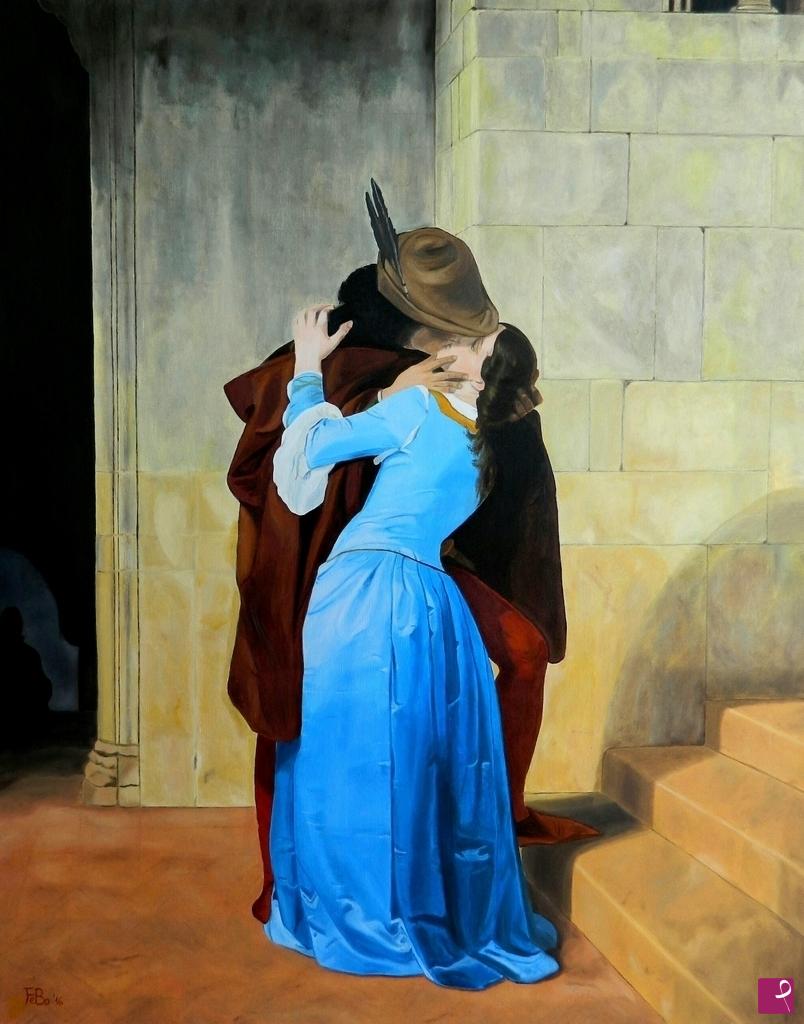 quadri in vendita online - Il bacio