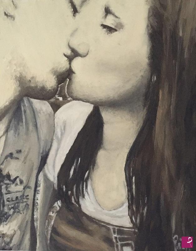 quadri in vendita online - IL BACIO