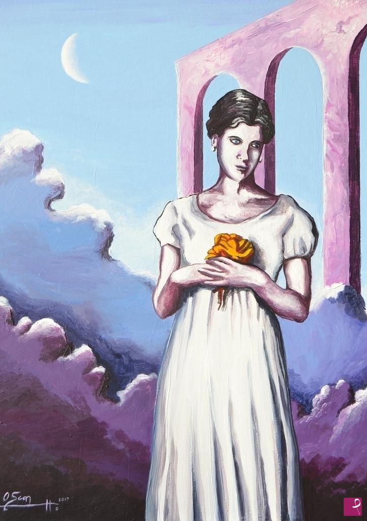 quadri in vendita online - Il Bacio della Luna