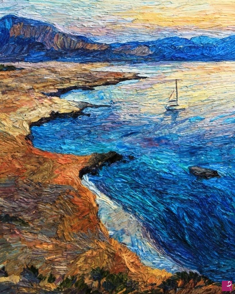 quadri in vendita online - "Il belvedere di San Vito lo Capo"