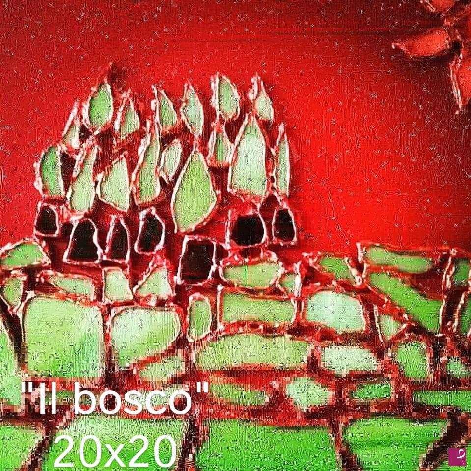 quadri in vendita online - "Il bosco"
