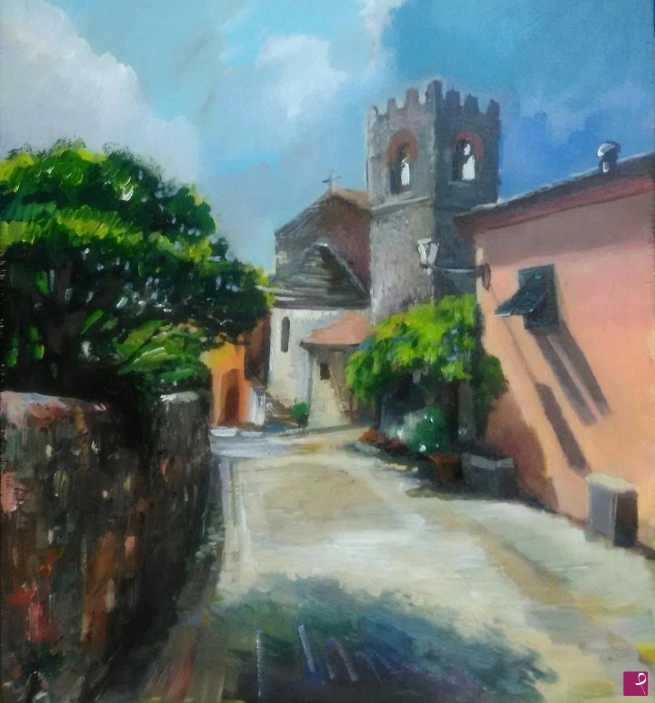 quadri in vendita online - Il castello
